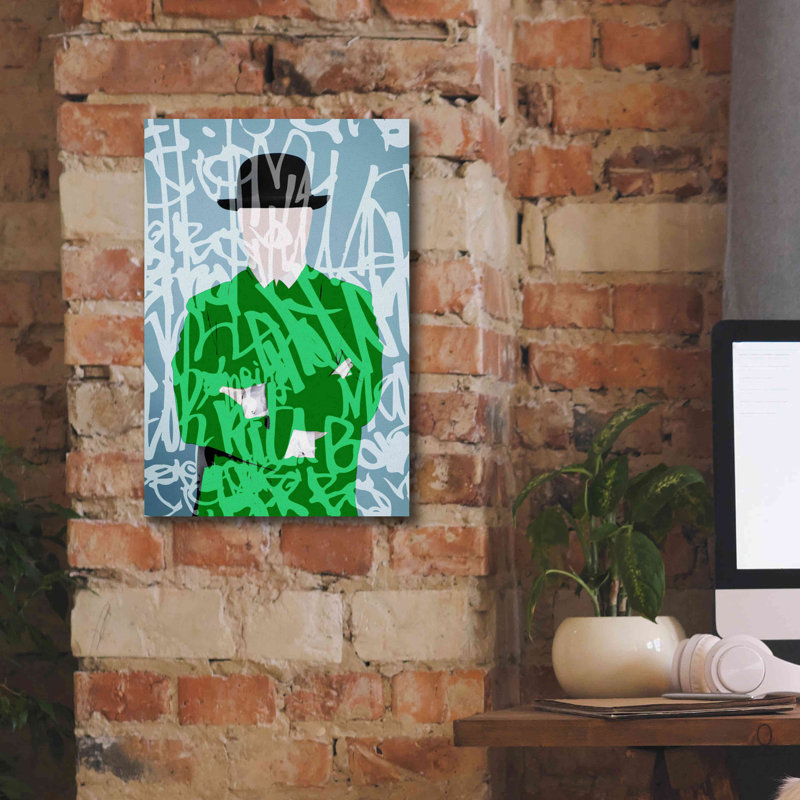 «Graffiti Man 2» par Irena Orlov, H 18 po x l 12 po x P 0,75 po