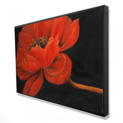 " Red Petal Flower "
