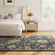 Arden Hand Tufted Wool Navy/Brown/Light Beige Rug
