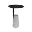 Modig Pedestal Concrete Metal End Table