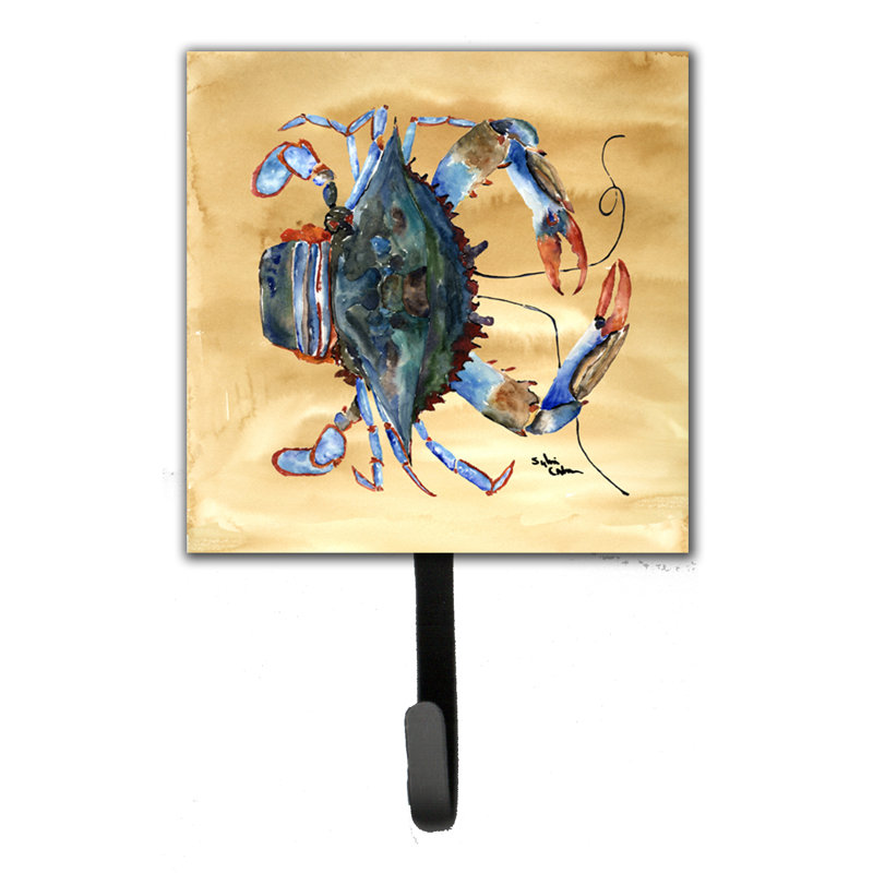 Porte-laisse de crabe et crochet mural