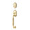 Emtek Knoxville Sectional Single Cylinder Tubular Entryset