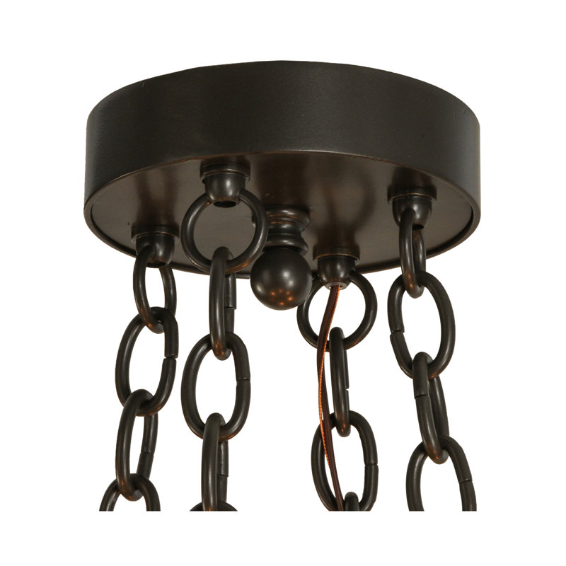 Rustic Lodge 6 - Light Chandelier