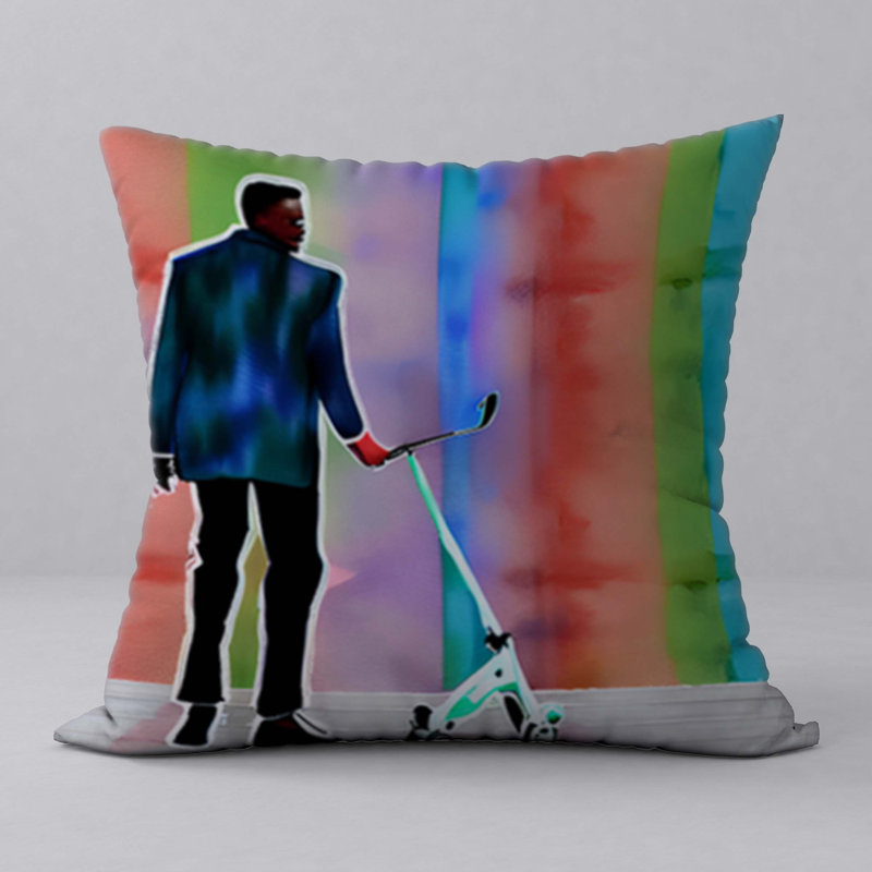 Reversible Throw Pillow