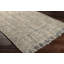Tapis gris / beige tissé à plat à la main Bedivere-314234710