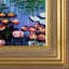 "Water Lilies" (rose), reproduction d'art sur toile-1200442789-1200444137