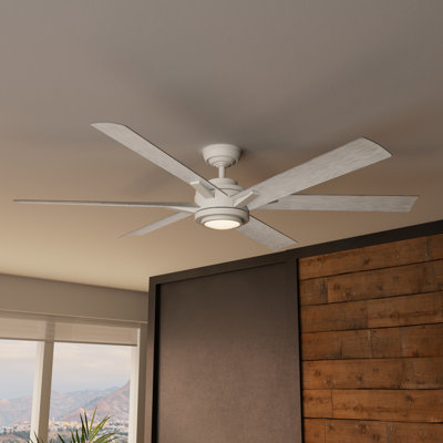 Ventilateur de plafond 65 pouces Casablanca avec ou sans éclairage et commande murale Casablanca