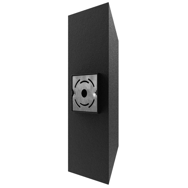 Cassin LED Wall Light, 20" H x 7" W x 3.75" D, Silver