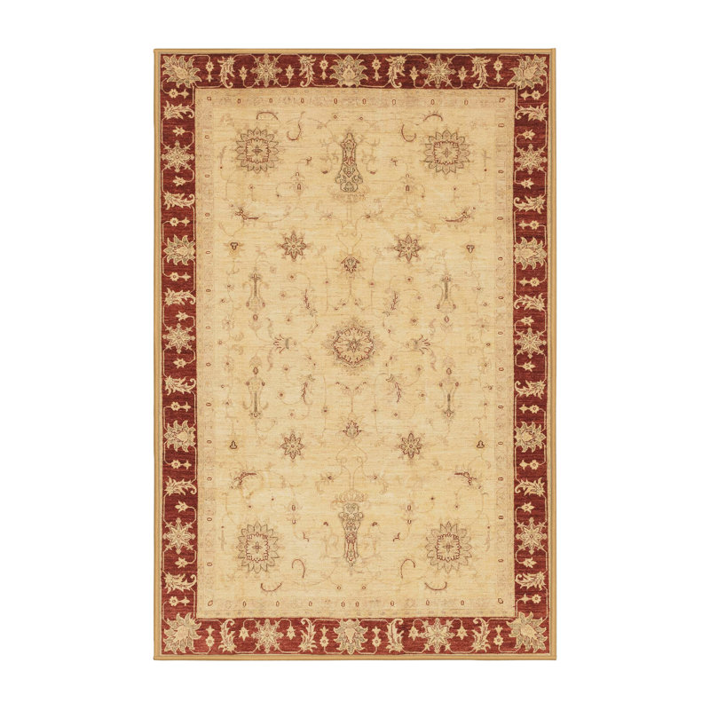Tapis décoratif multicolore à motif abstrait, Rectangle 7 pi x 10 pi