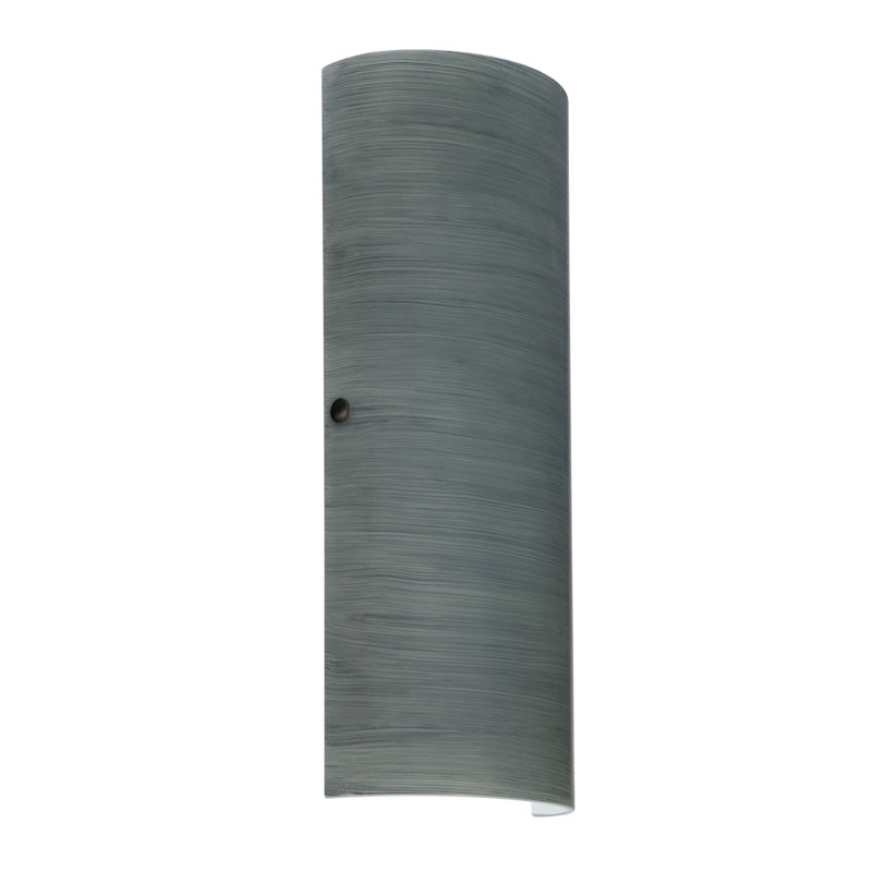 Torre Flush Mounted Sconce, Titan, Bronze, 17.75" H