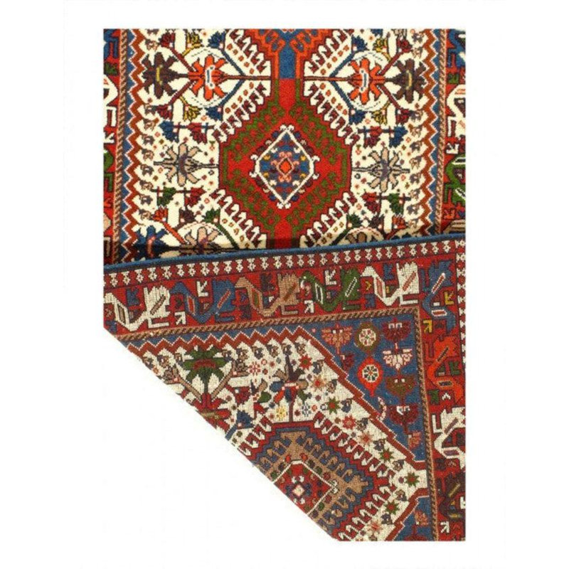 Oriental Area Rug in Ivory