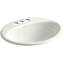Ellington Metal Oval Drop-In Bathroom Sink with Overflow-599401248