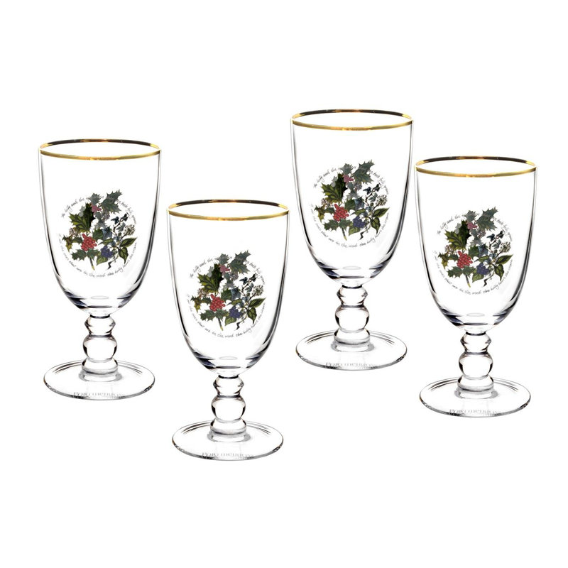 The Holly and the Ivy Goblets