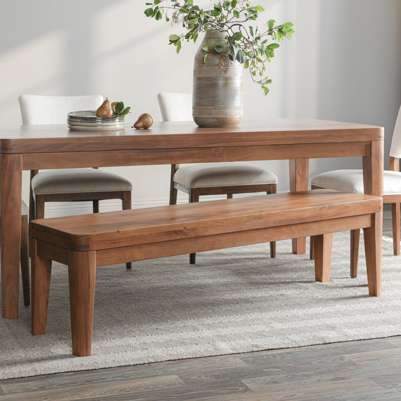 Arno Solid Wood Dining Bench
