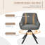 Gefjun 46cm H Upholstered Metal Upholstered Back Armchair-1608014311