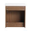 Meuble-lavabo mural avec lavabo, porte simple à fermeture douce-828399152