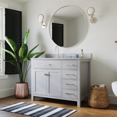 Ensemble de meuble-lavabo simple 43 po Aberdeenshire