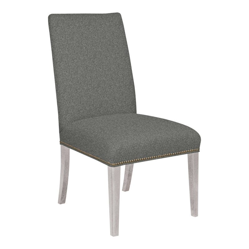 Bailey By Michael Weiss Upholstered Dining Chair, Yes, Ian Pewter, Dove Gray