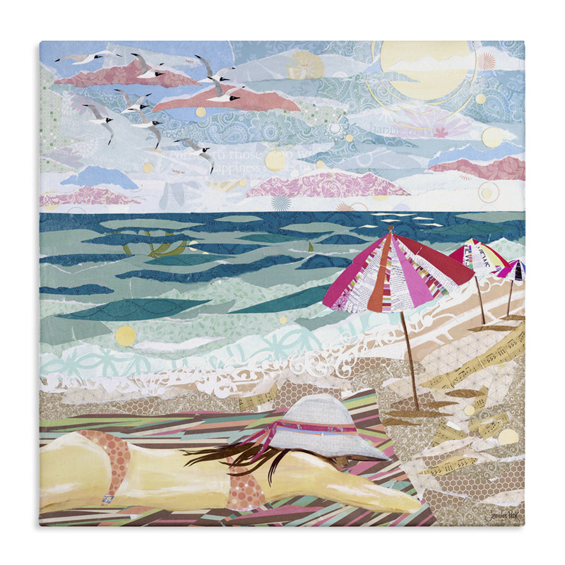 «My Happy Place» par Jennifer Peck, H 36 po x l 36 po