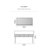 Imane Rectangle Wall Mounted Mirror with Shelf