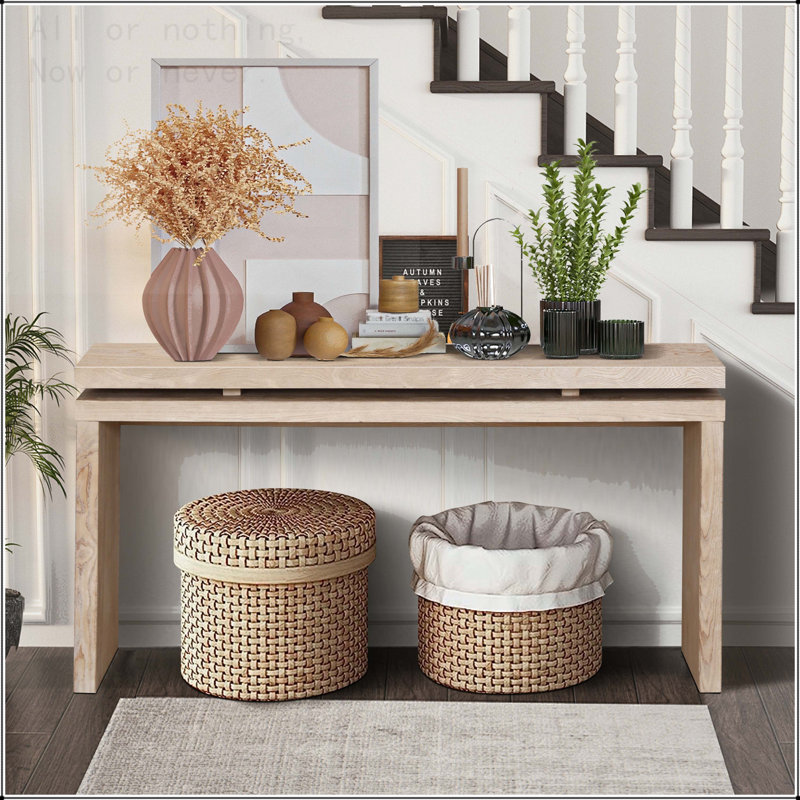 Console Antique Farmhouse, Naturel antique