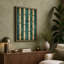 Weathered Stripes Industrial - Wrapped Canvas-1597972802-1597972806