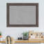 Tableau magnétique à cadre en bois franc chocolat-101799202
