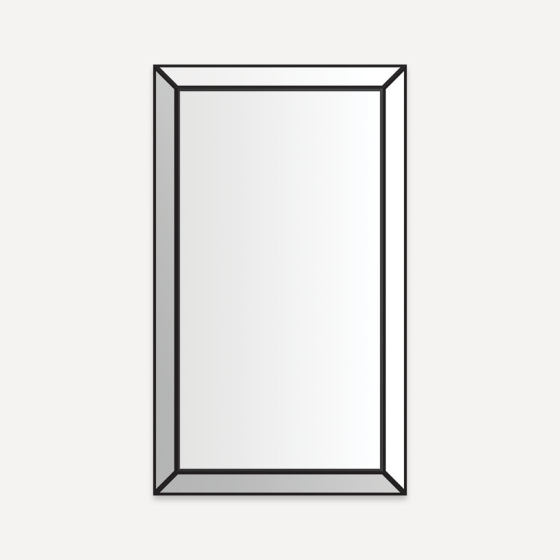 Murray Hill Mirror, Matte Black