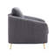 Chaise yuina, lin gris