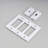 3G Buildings & Architecture 3 - Gang Combination Plate Standard Combination Wall Plate-104832842