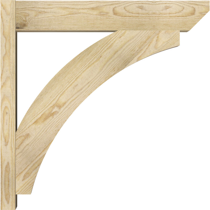Persienne en bois Thatton, P 28 po x H 28 po, Cèdre rouge occidental l 7 1/2 po (lisse)