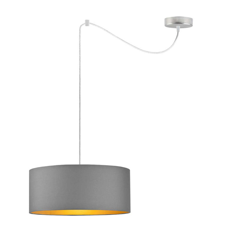 Algernard 1 - Light Single Pendant, Grey, Silver