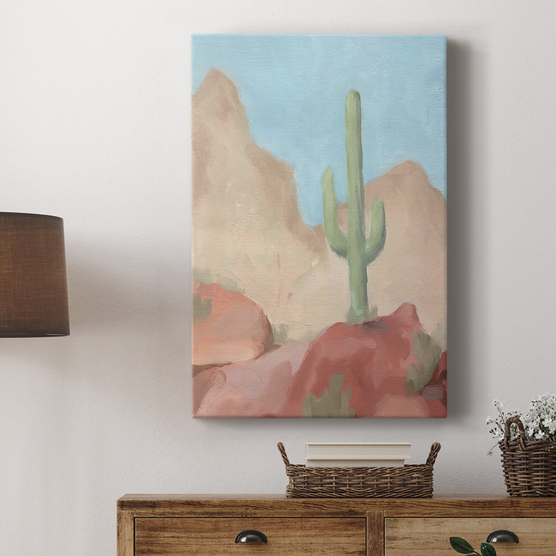 Sunny Saguaro III - galerie sur mesure, H 60 po x l 40 po