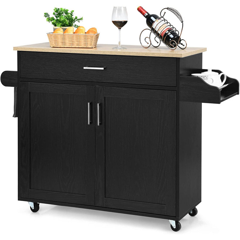 Shrout Wood Kitchen Cart