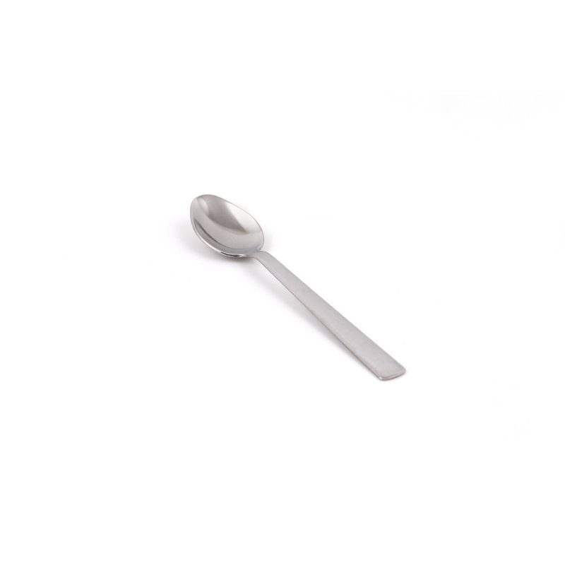 Ensemble de cuillères 6 pièces de qualité supérieure, 100% acier inoxydable, 4,3 x 1,6 pouces | Va au lave-vaisselle, est durable et résiste à la rouille | Idéal pour une utilisation quotidienne, la cuisine et le service | Design élégant pour les
