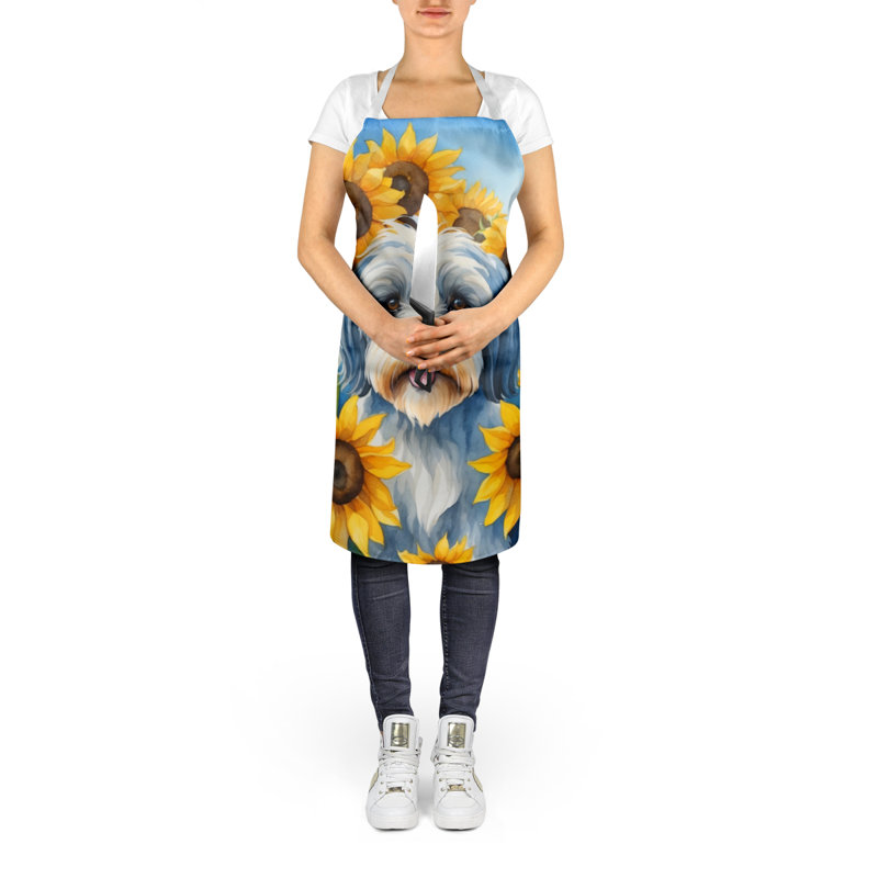 Floral Bib Apron