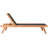 Lemuelah Teak Outdoor Armless Lounge Chair-86506432