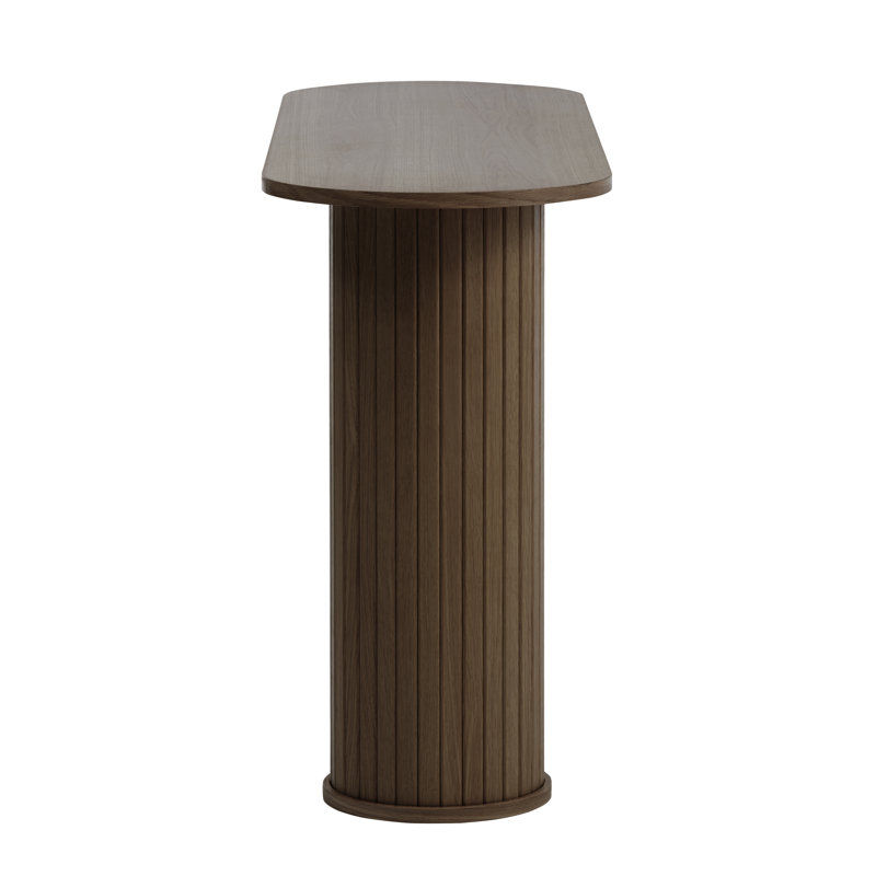 130 cm W Console Table, Smoked
