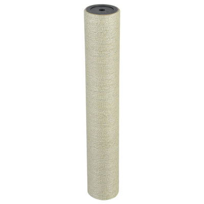 Cat Scratching Post Beige Natural Sisal, Particle Board