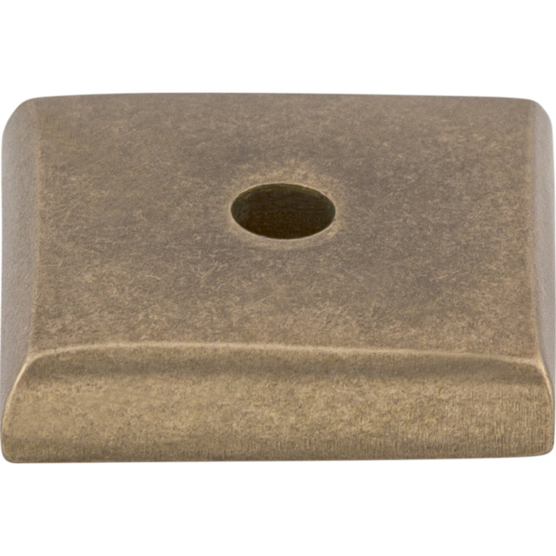 Aspen Square  Backplate, 1.25" H x 1.25" W x 0.19" D, Light Bronze