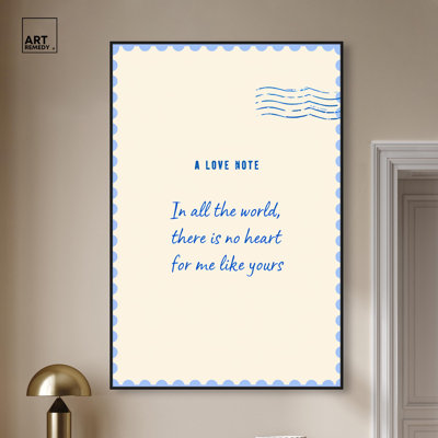 «Singular Heart», reproduction d'art sur toile par Art Remedy