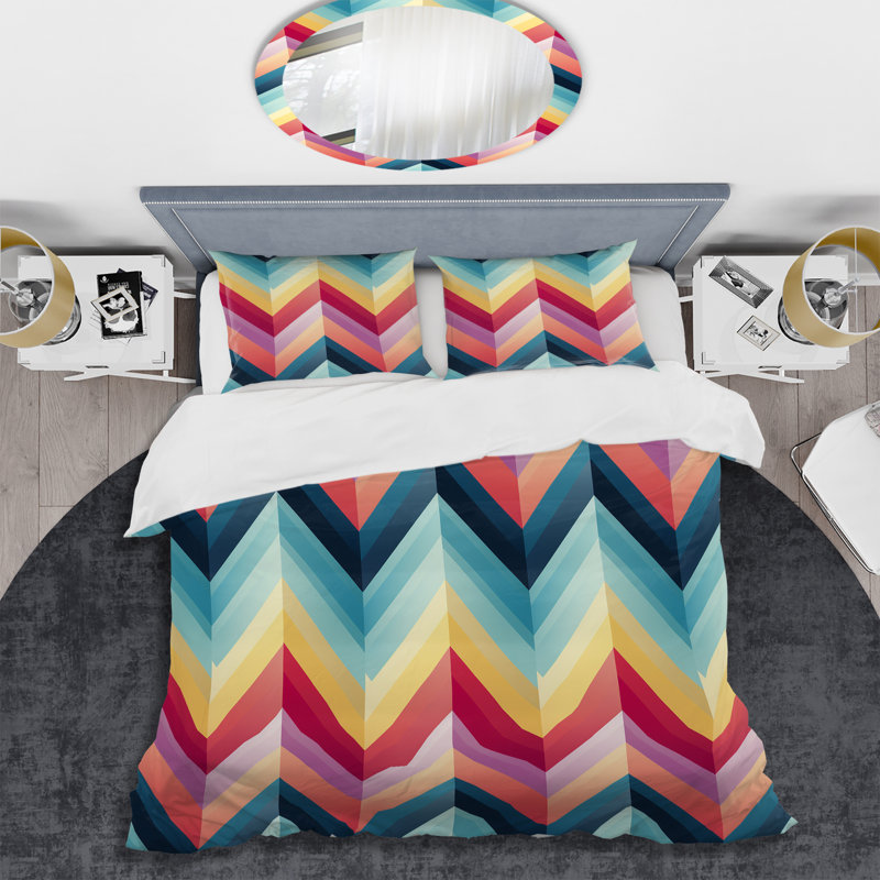 Ensemble de housse de couette Popart, Housse de couette simple + 1 taie décorative stan