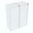 Bathroom Side Cabinet, 2-Soft Close Doors, Float Mounting Design