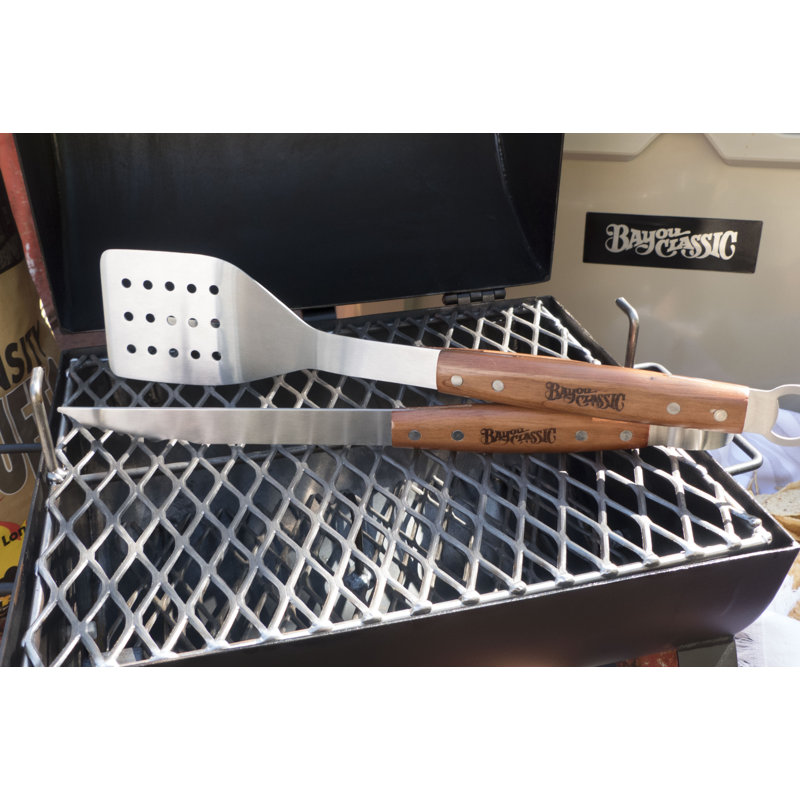 Stainless Steel Grilling Tool Set