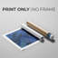 Cobalt galaxie II - impression sur toile seulement - non encadrée-377360463