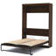 Lit escamotable mural peu encombrant Arlex pour chambre d'amis ou bureau personnel-406339235-453432082