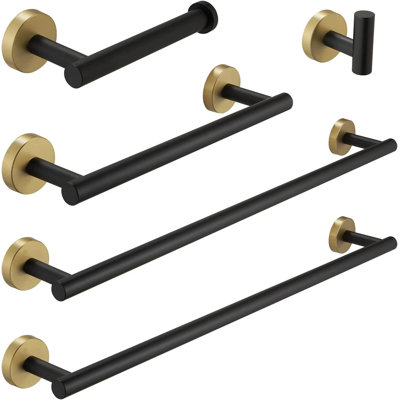 Ensemble de quincaillerie de salle de bain 5 pièces