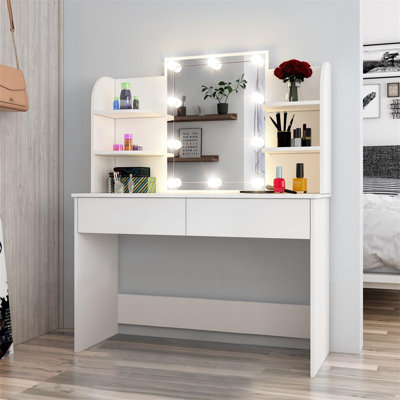 Botyu Dressing Table with Mirror