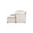 Jahime 124" Modular U-Shaped Sectional Sofa-In-A-Box With Storage
