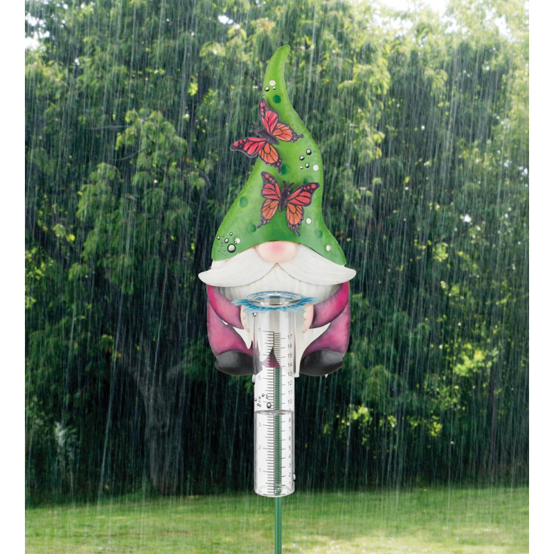 Weather Resistant Metal Rain Gauge